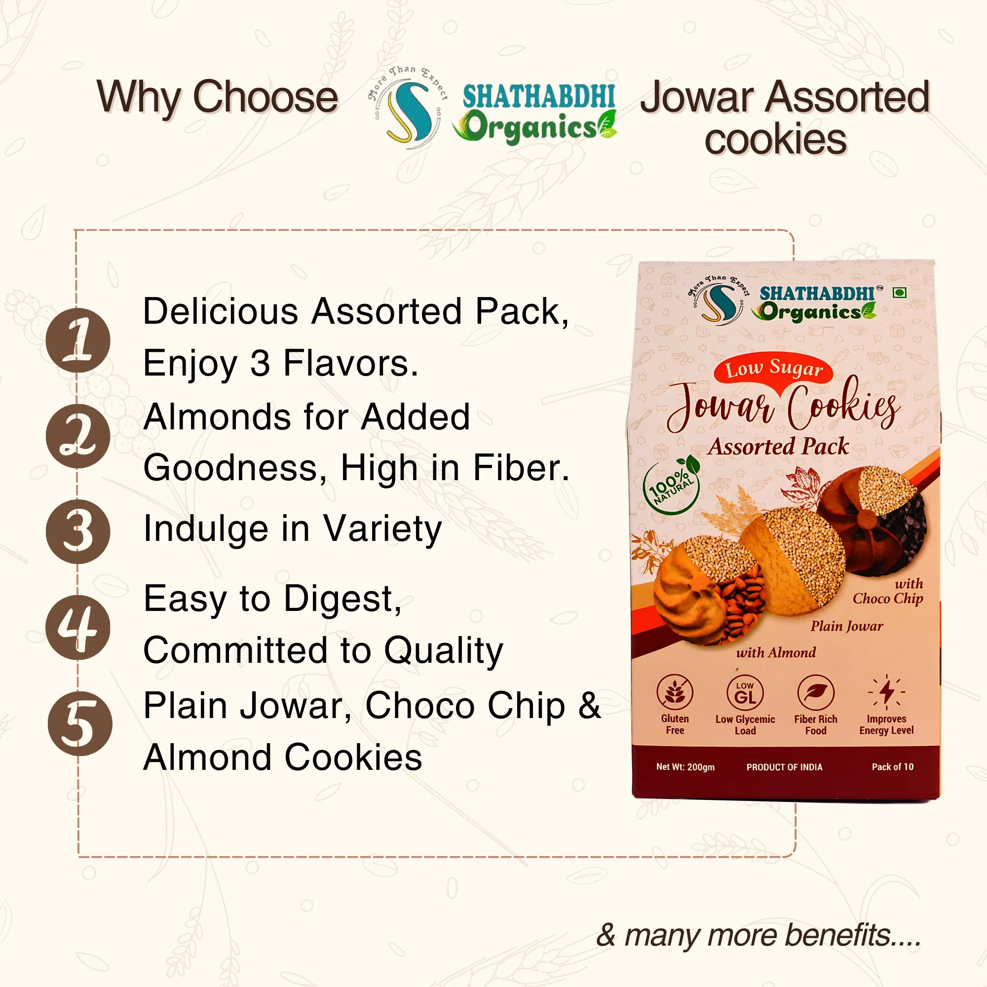 Jowar Assorted Cookies