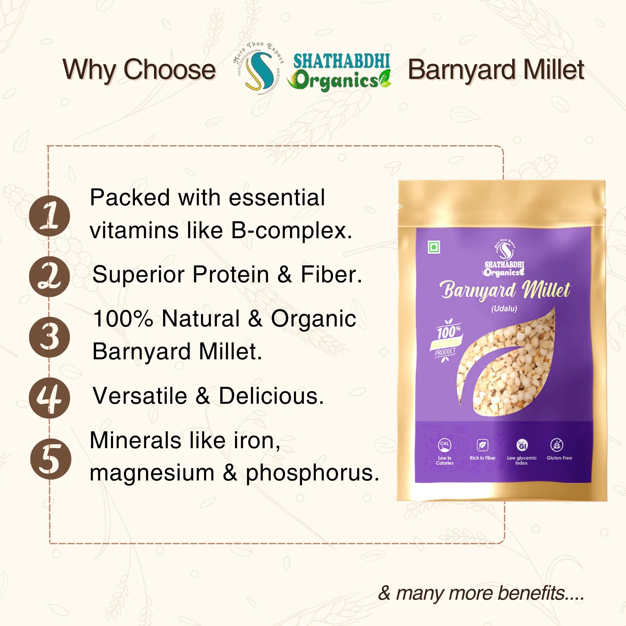 Barnyard Millet (Udalu/Kodisama)