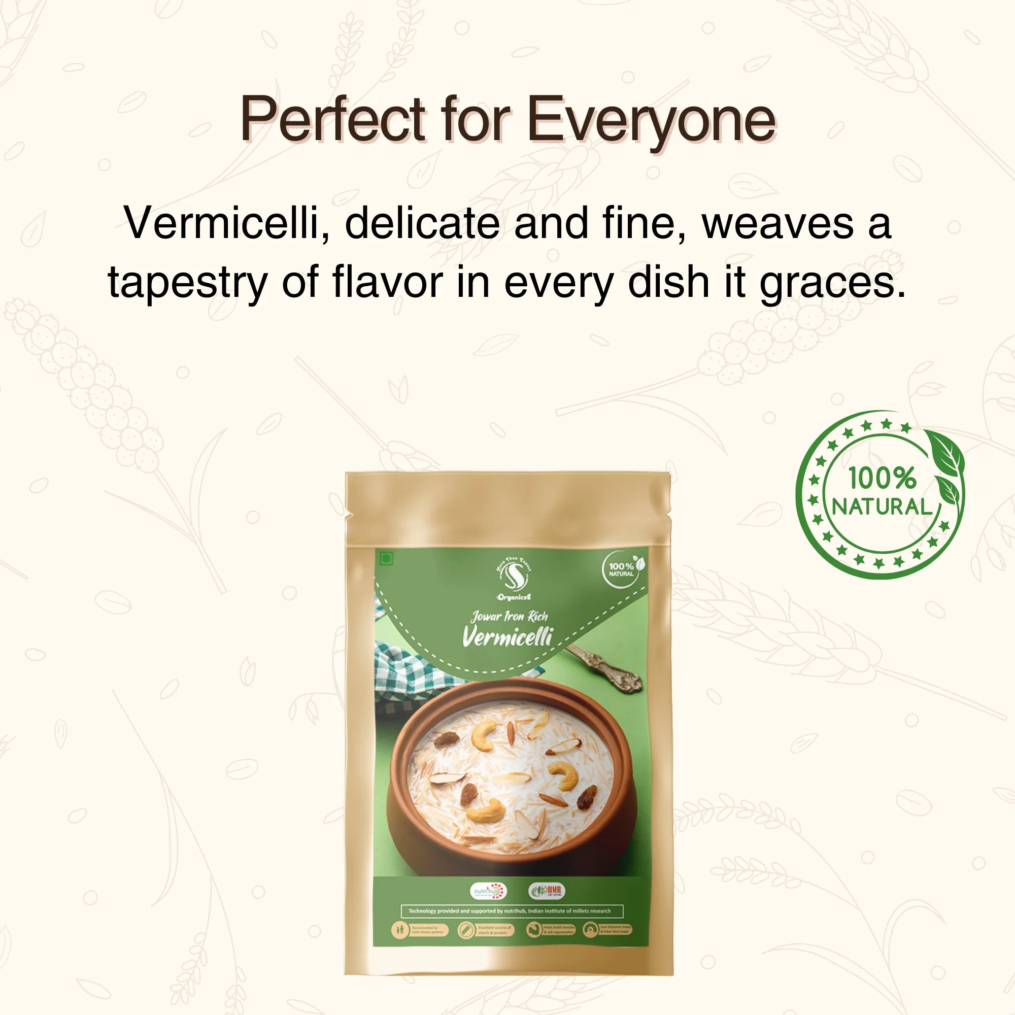 Jowar Iron Rich Vermicelli
