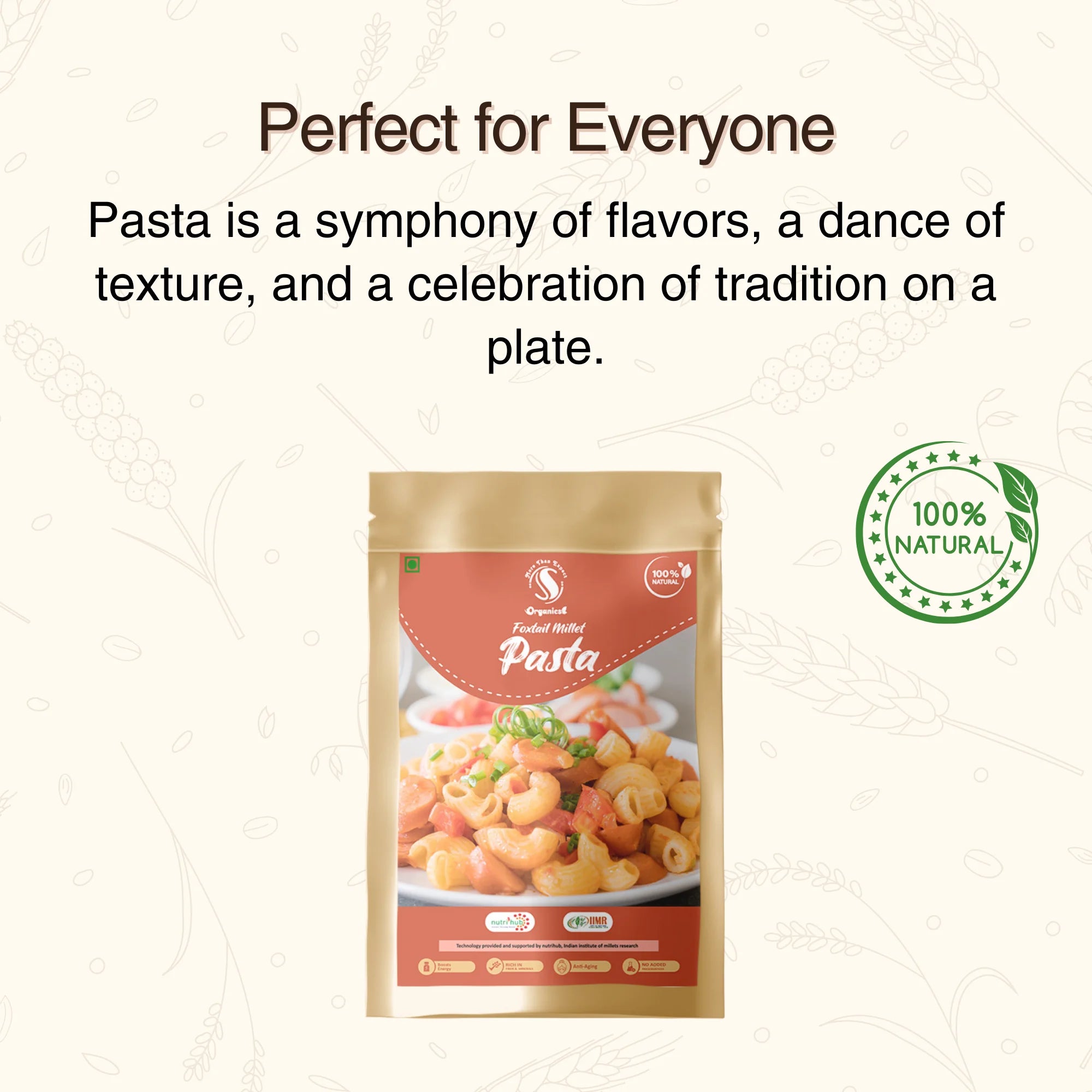 Foxtail Millet Pasta