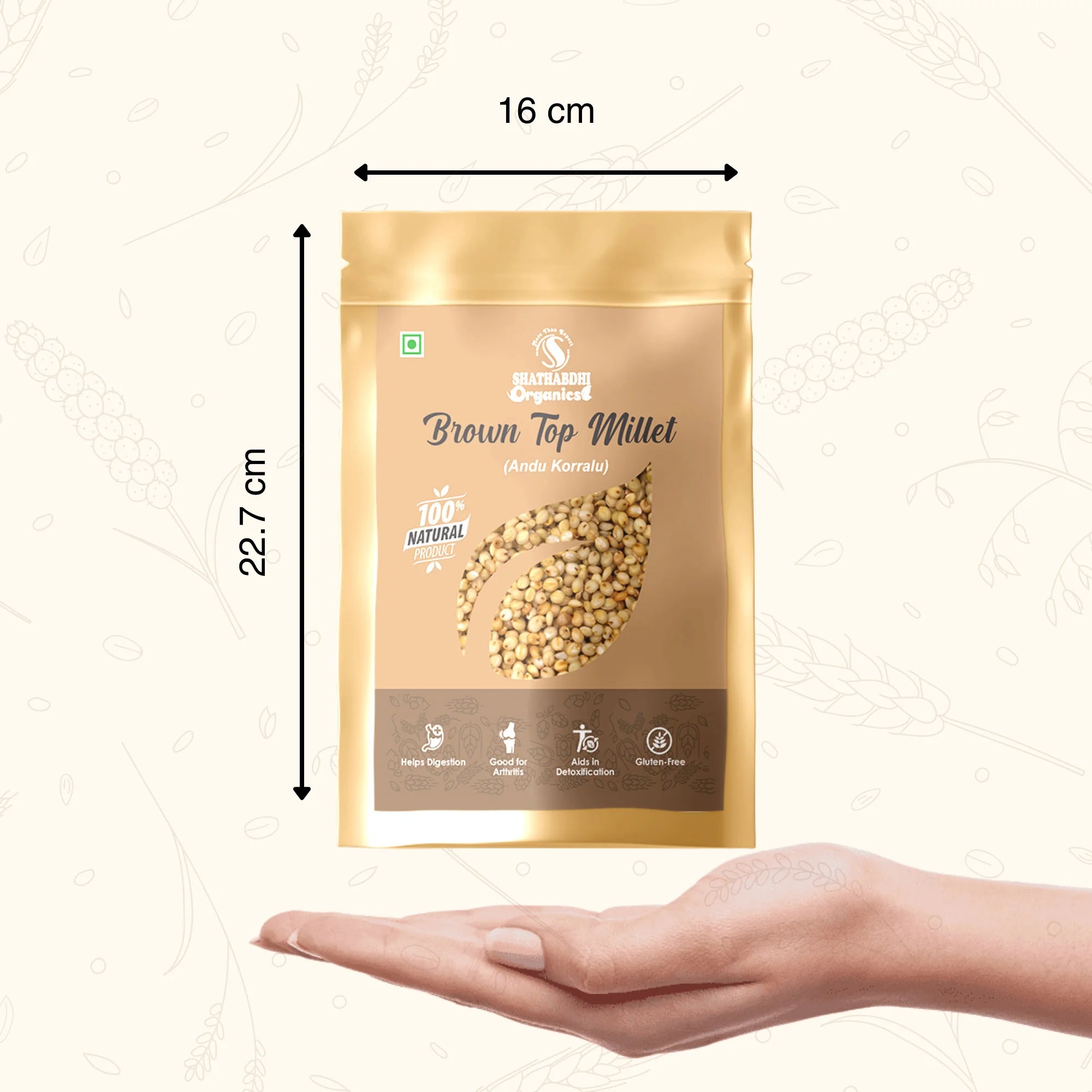 Brown Top Millet (Anda Korralu)