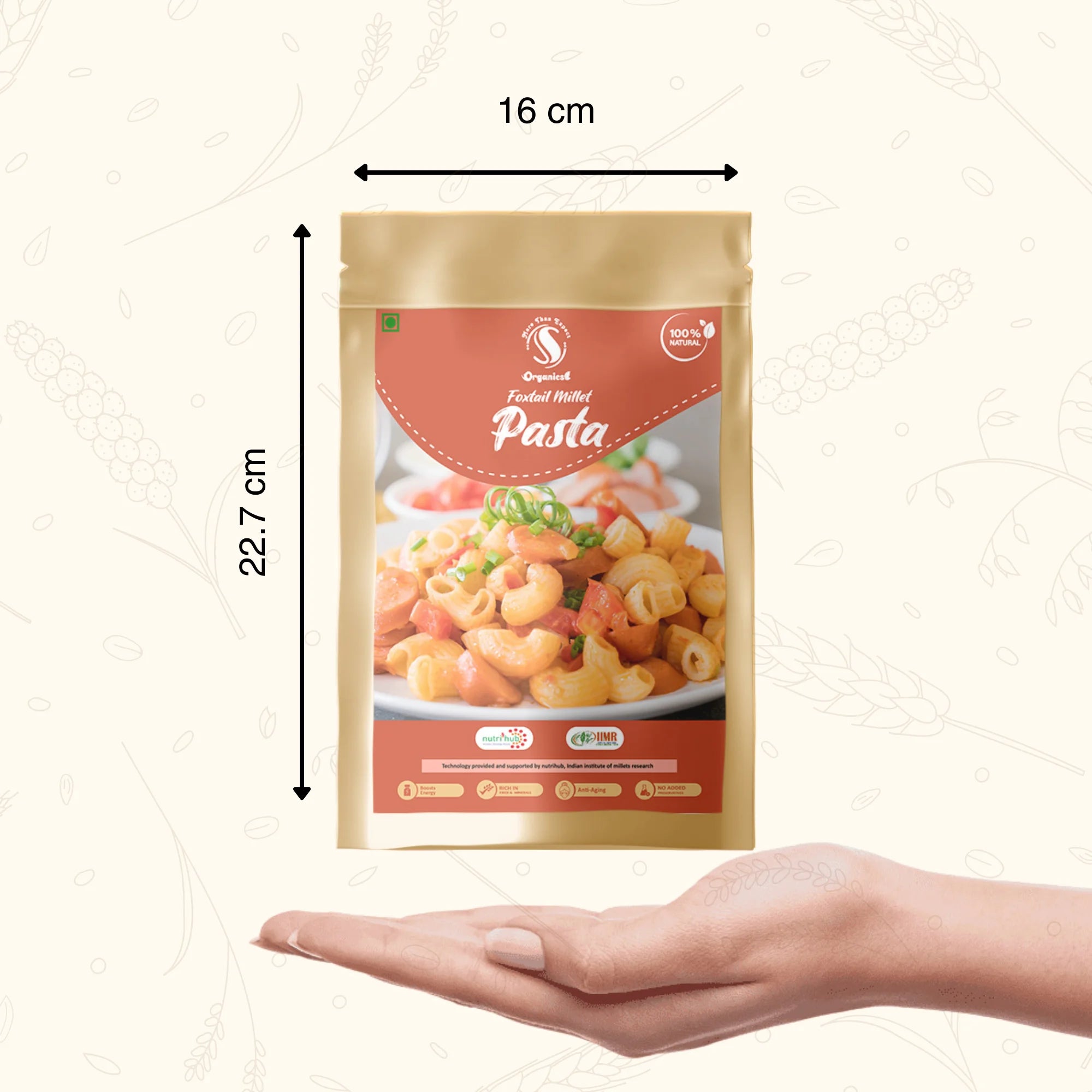Foxtail Millet Pasta