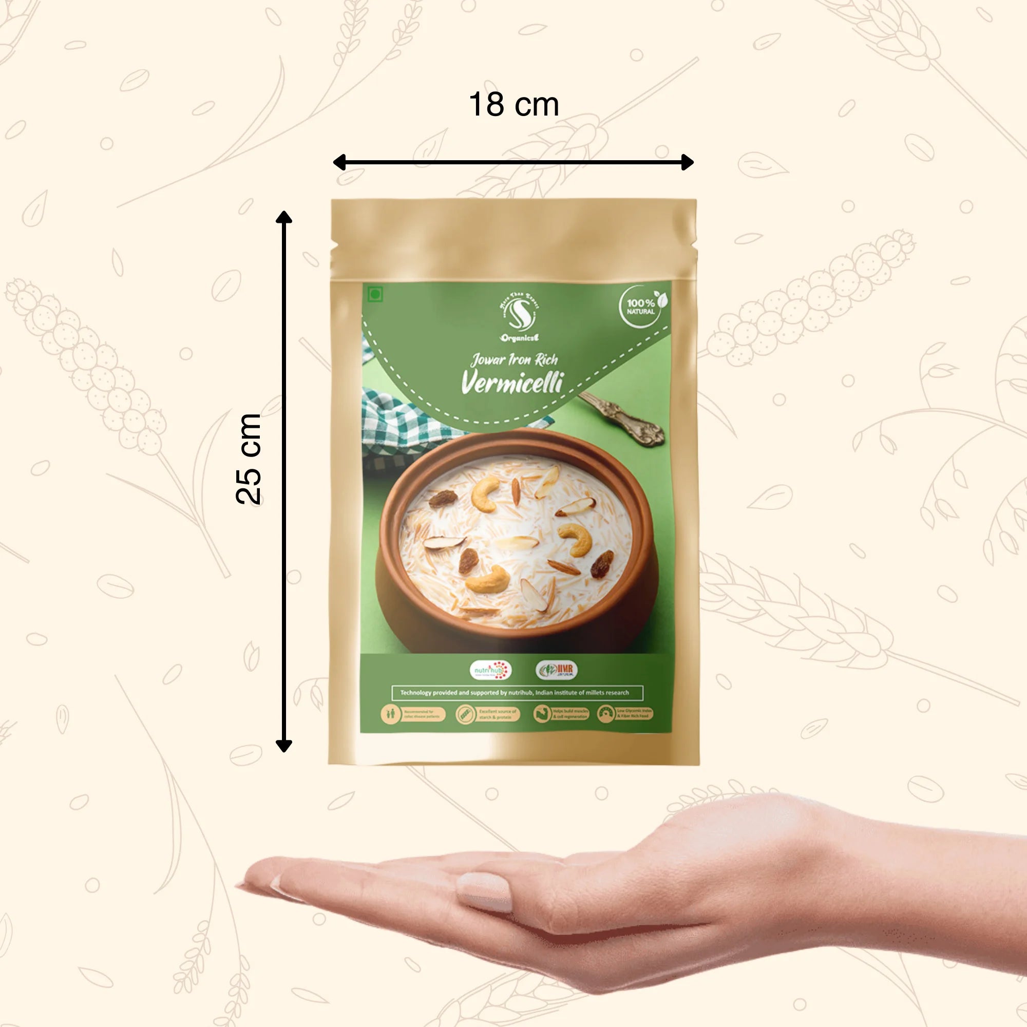 Jowar Iron Rich Vermicelli