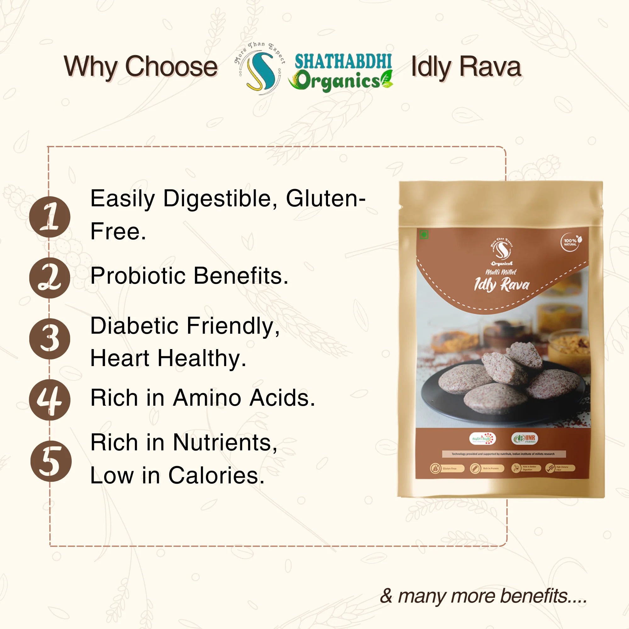 Multi Millet Idly Rava