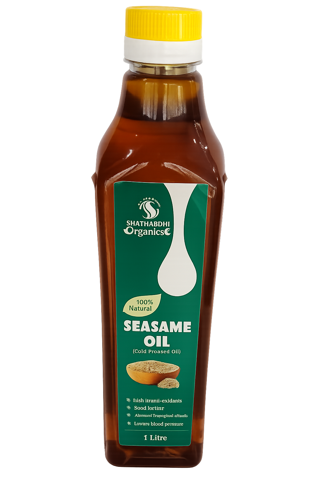 White Sesame Cold Pressed Oil