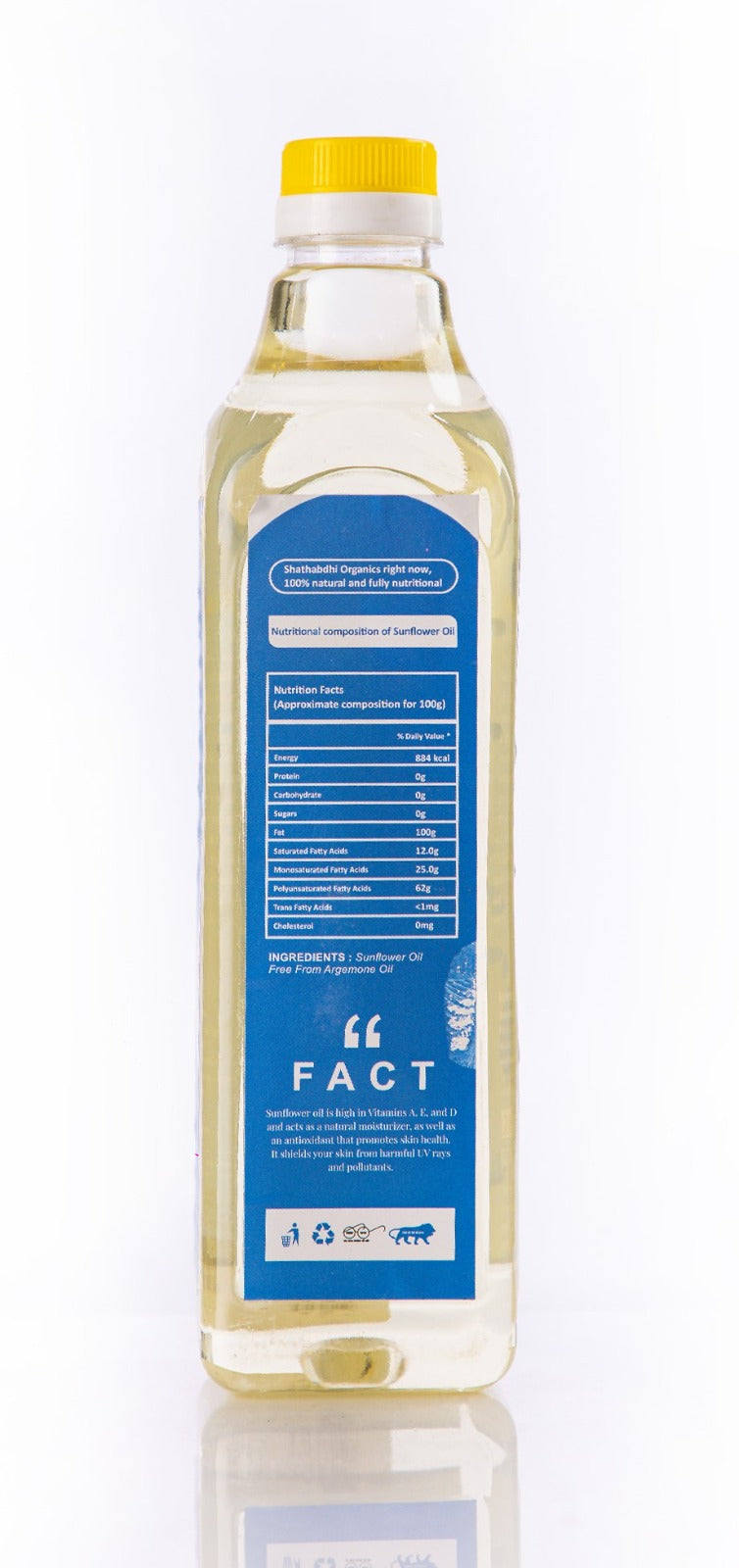 Sunflower Cold Pressed Oil