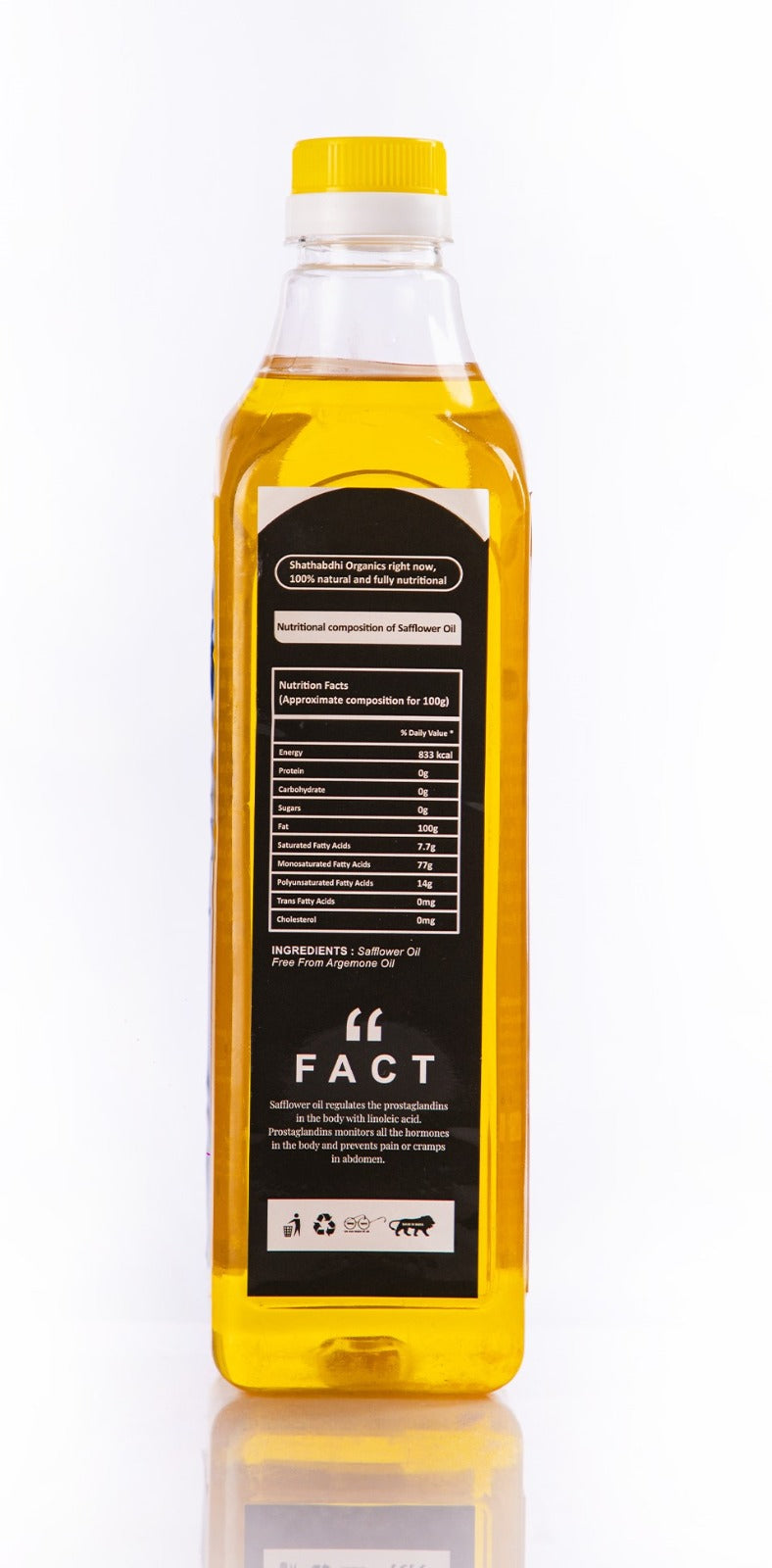 Safflower Cold Pressed Oil