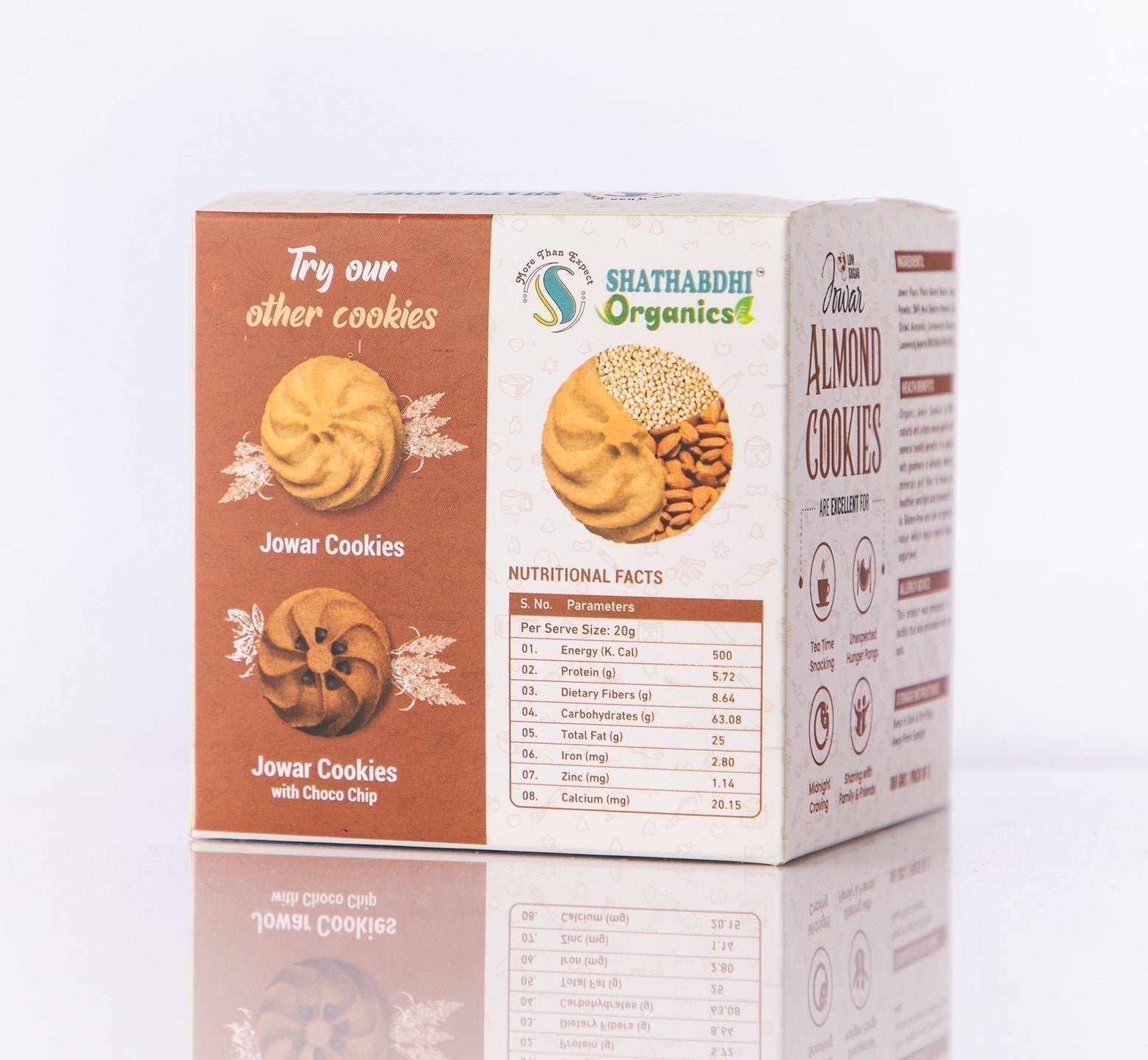 Jowar Almond Cookies